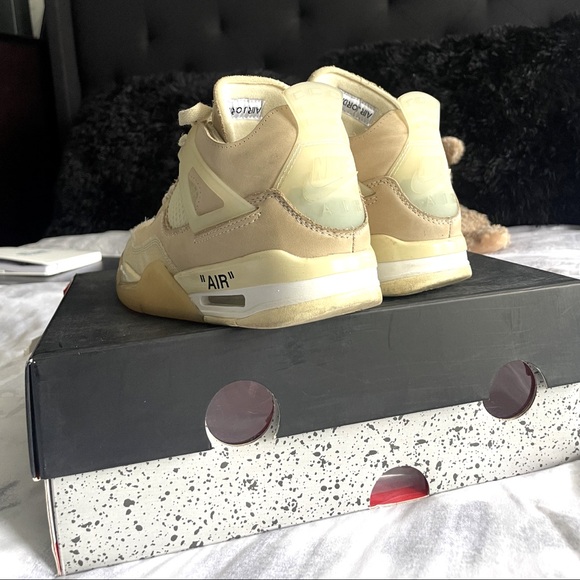 Jordan 4 SP x OFF WHITE Mid Sail W - Picture 3 of 4